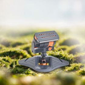 Automatic Garden Sprinkler Adjustable Irrigation Watering System 16 Holes Watering Grass Sprinkler for Outdoor Yard Garden